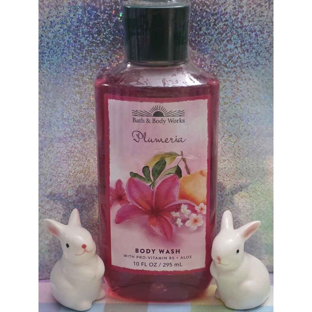 Bath & Body Works 90s Nostalgia Vault Scent Plumeria Body Wash 10oz NEW Rare